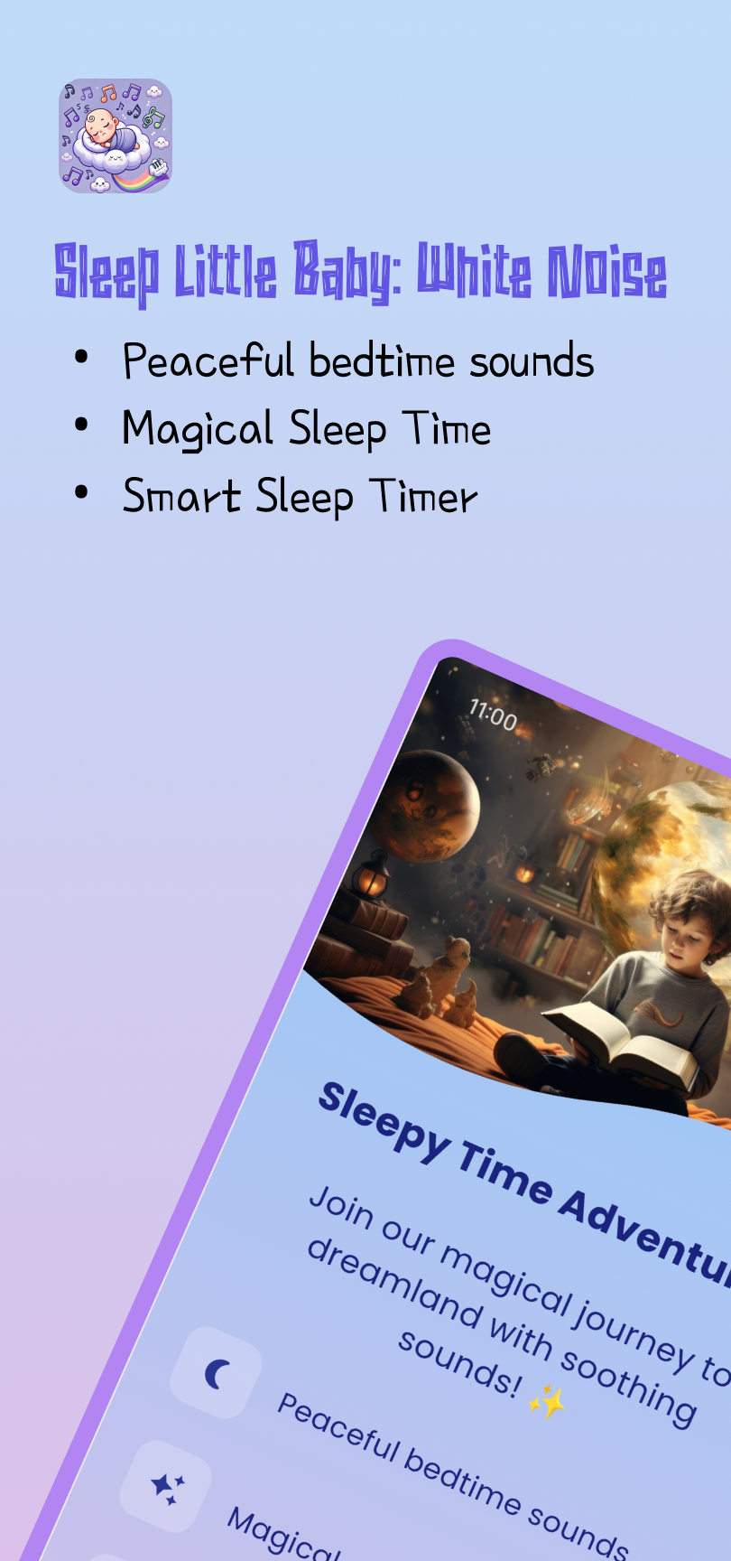 Sleep Little Baby White Noise App